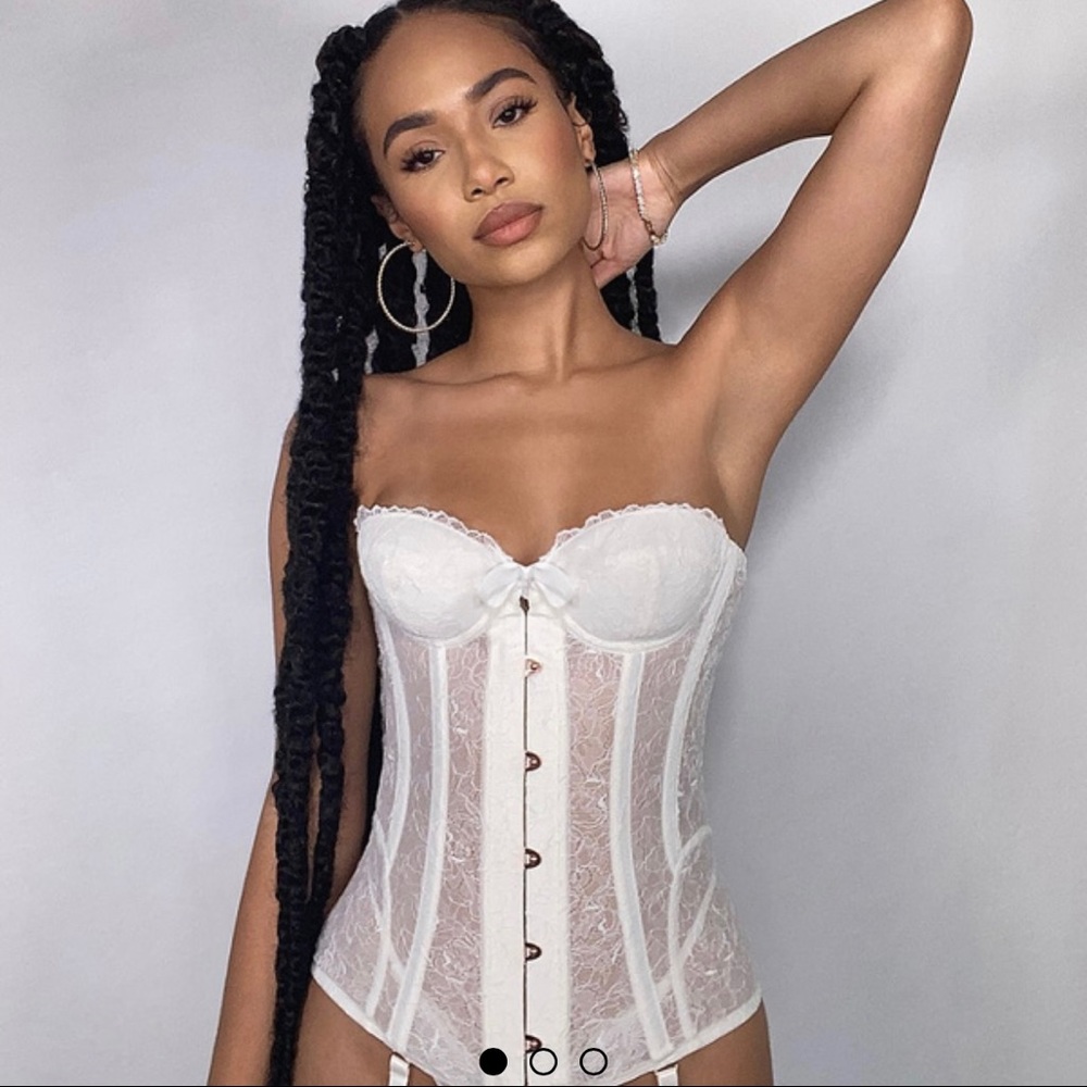 Lace corset